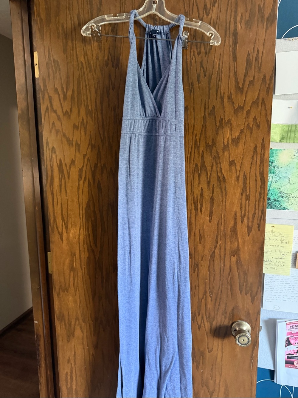 Gap light Blue Halter Dress
